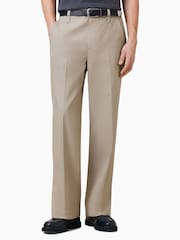 AllSaints Brown Tanner Trousers - Image 5 of 8