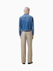 AllSaints Brown Tanner Trousers - Image 7 of 8