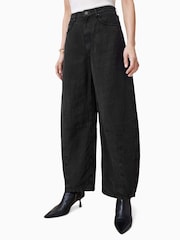 AllSaints Black Jett Trousers - Image 2 of 8