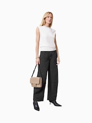 AllSaints Black Jett Trousers - Image 4 of 8