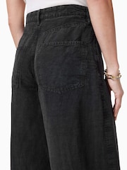 AllSaints Black Jett Trousers - Image 5 of 8