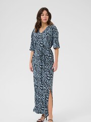 Kaffe Blue KAivanna Dress - Image 1 of 5