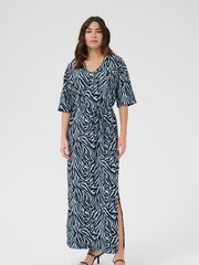 Kaffe Blue KAivanna Dress - Image 2 of 5
