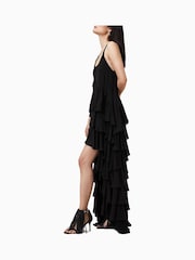 أسود - فستان Cavarly من AllSaints - صورة 4 من 7