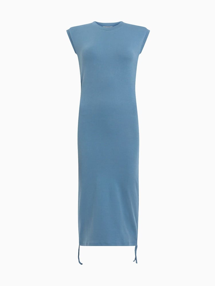 AllSaints Blue Sonny Dress - Image 9 of 9 AllSaints Blue Sonny Dress - Image 9 of 9