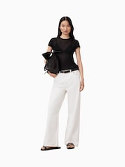 Negro - AllSaints June T-Shirt - Imagen 1 de 6