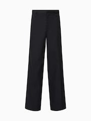 AllSaints Black Tanner Trousers - Image 6 of 6