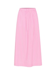 Soaked in Luxury Pink 100% Cotton SLKaily Maja Maxi Skirt - Image 1 of 2