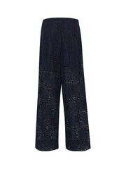 Soaked in Luxury Blue SLCoopelia Atlanta Loose Trousers - Image 6 of 6