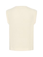 Soaked in Luxury SLSusanna Knit 100% Cotton Vest - Image 6 of 6
