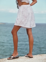 White Cornelli Shorts - Image 2 of 8