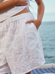 White Cornelli Shorts - Image 5 of 8