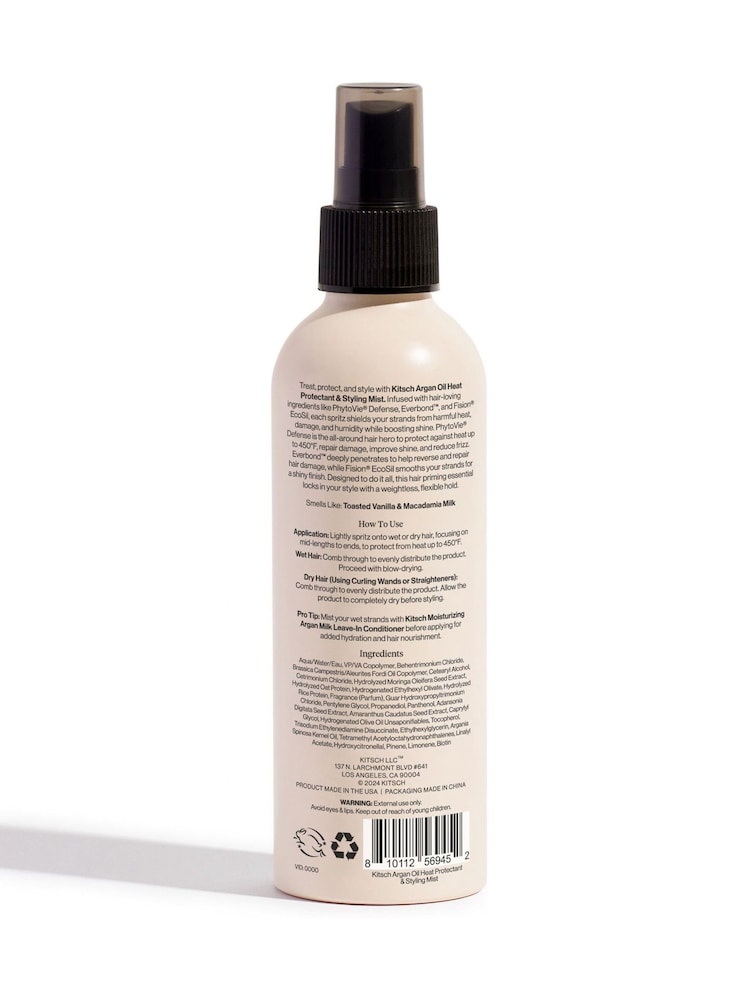 Kitsch Priming Argan Oil Heat Protectant & Styling Mist - Image 2 of 5