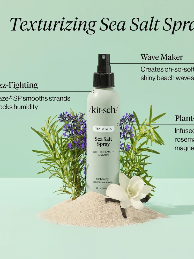 Kitsch Hair Texturising Sea Salt Spray - Image 2 of 3