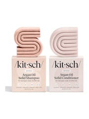 Kitsch Repairing Argan Oil Shampoo and Conditioner Bar Set - Image 1 of 4