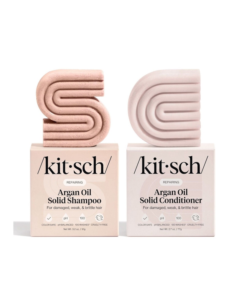 Kitsch Repairing Argan Oil Shampoo and Conditioner Bar Set - Image 1 of 4