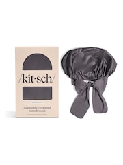 Kitsch Adjustable Oversized Satin Hair Bonnet - Image 1 of 3