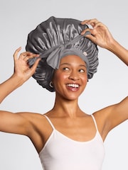 Kitsch Adjustable Oversized Satin Hair Bonnet - Image 3 of 3