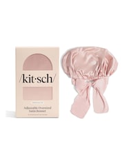 Kitsch Adjustable Oversized Satin Hair Bonnet - Image 1 of 4