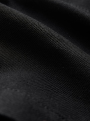 Black Denim Patch Pocket Mini Skirt - Image 7 of 7