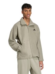 adidas Green City Tech High Pile Fleece Full-Zip Jacket - Image 3 of 6