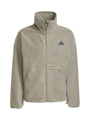 adidas Green City Tech High Pile Fleece Full-Zip Jacket - Image 6 of 6
