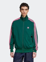 Adidas Originals Green Adicolor Classics Firebird Track Top - Image 1 of 6