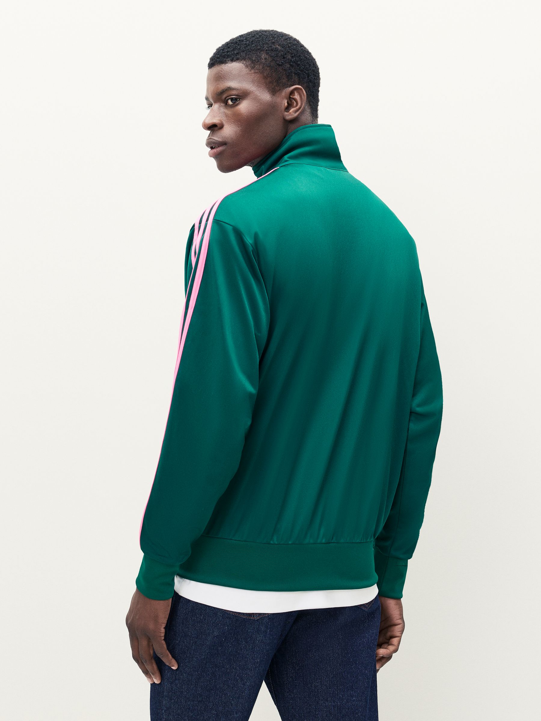 Buy Adidas Originals Green Adicolor Classics Firebird Track Top