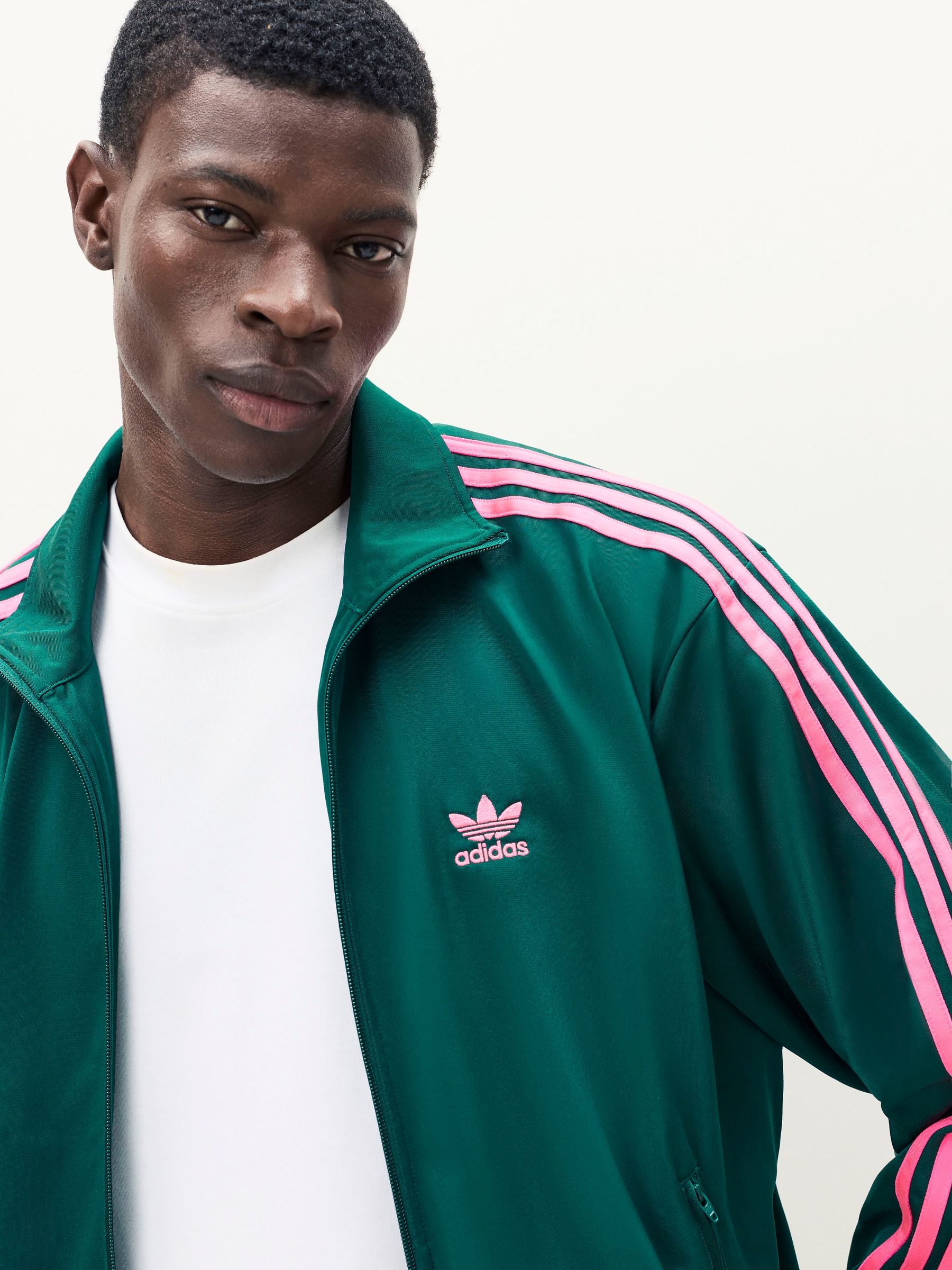 Buy Adidas Originals Green Adicolor Classics Firebird Track Top