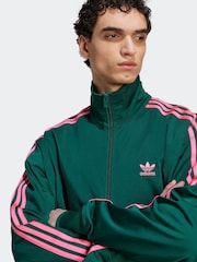 Adidas Originals Green Adicolor Classics Firebird Track Top - Image 4 of 6