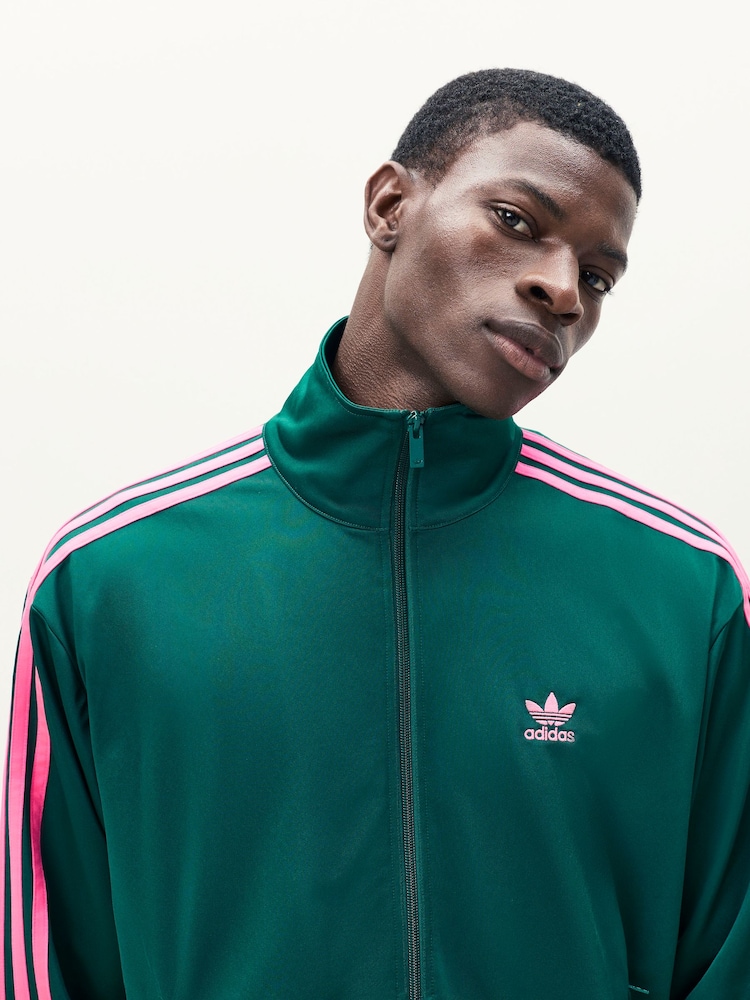 Buy Adidas Originals Green Adicolor Classics Firebird Track Top