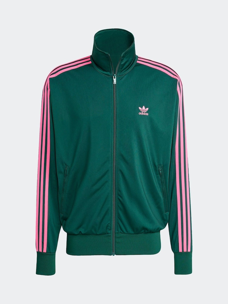 Adidas Originals Green Adicolor Classics Firebird Track Top - Image 6 of 6