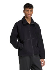 adidas Black City Tech High Pile Fleece Full-Zip Jacket - Image 15 of 17