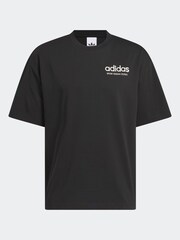 adidas Black adidas adidas Sport Design GFX T-Shirt - Image 7 of 7