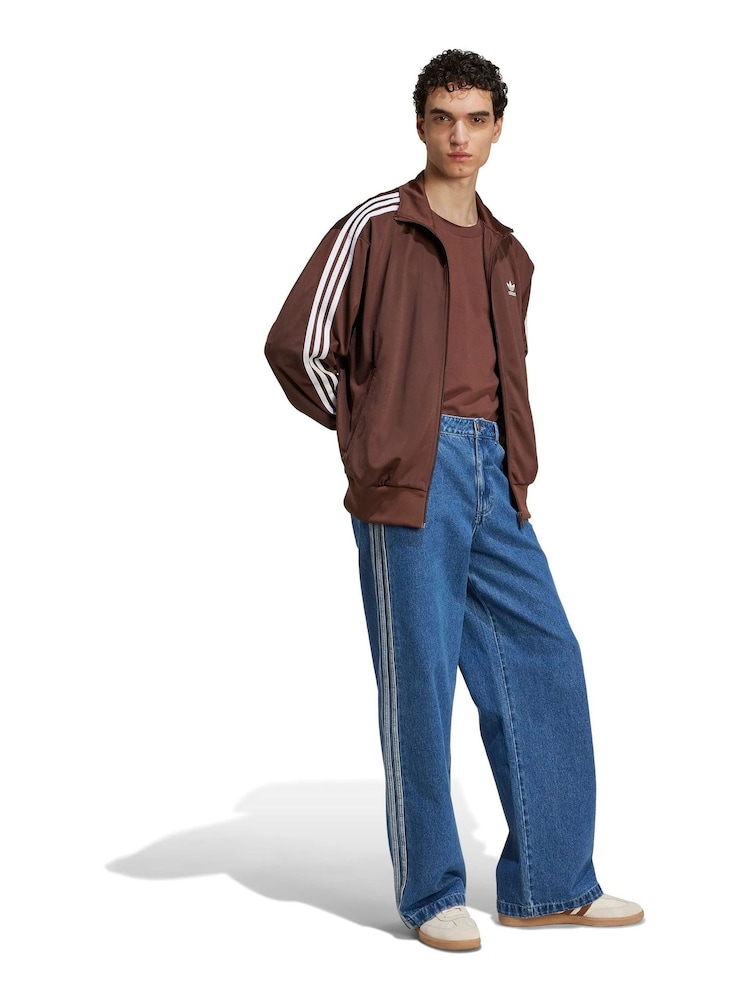 Adidas Originals Brown Adicolor Classics Firebird Track Top - Image 2 of 6
