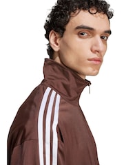 Adidas Originals Brown Adicolor Classics Firebird Track Top - Image 4 of 6