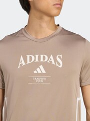 adidas Brown Designed For Training Legacy T-Shirt - Image 4 of 6