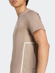 adidas Brown Designed For Training Legacy T-Shirt - Image 5 of 6