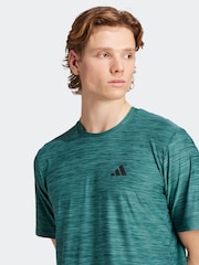 adidas Green Train Essentials Stretch Training T-Shirt - Image 4 of 6