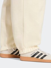 adidas Originals Brown Light Essentials Linear Loose Cuffed Joggers - Image 5 of 6