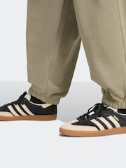 adidas Originals Green Essentials Linear Loose Cuffed Joggers - Image 2 of 5