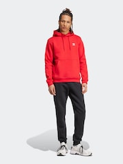 adidas Originals Red Trefoil Essentials Hoodie - Image 4 of 7