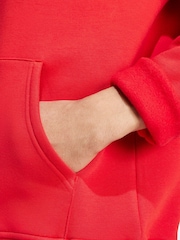 adidas Originals Red Trefoil Essentials Hoodie - Image 6 of 7