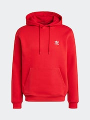 adidas Originals Red Trefoil Essentials Hoodie - Image 7 of 7