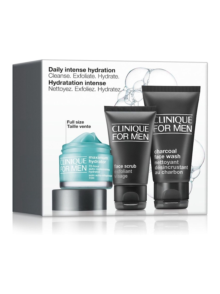 Clinique For Men Daily Intense Hydration Skincare Gift Set (Worth Over £55) - Image 1 of 4