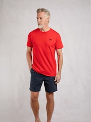 Weird Fish Red Fished Branded 100% Cotton T-Shirt - Image 3 of 6