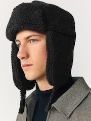 Black Borg Trapper Hat - Image 2 of 6