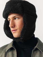 Black Borg Trapper Hat - Image 3 of 6