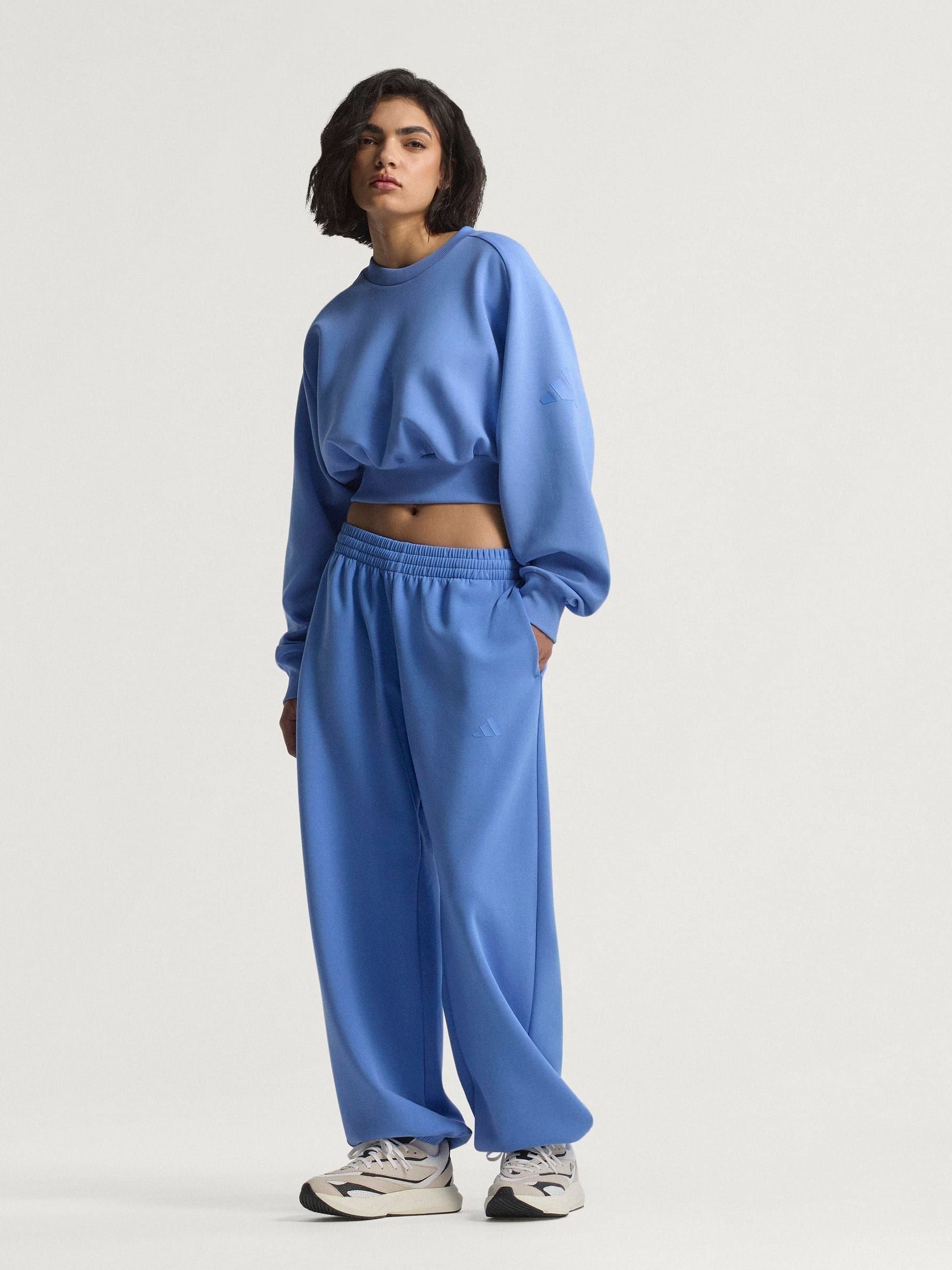Buy adidas Blue ALL SZN Soft Lux Loose Sweatshirt from Next USA