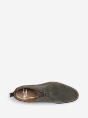 Oliver Sweeney Dark Grey Suede Chukka Boots - Image 4 of 5